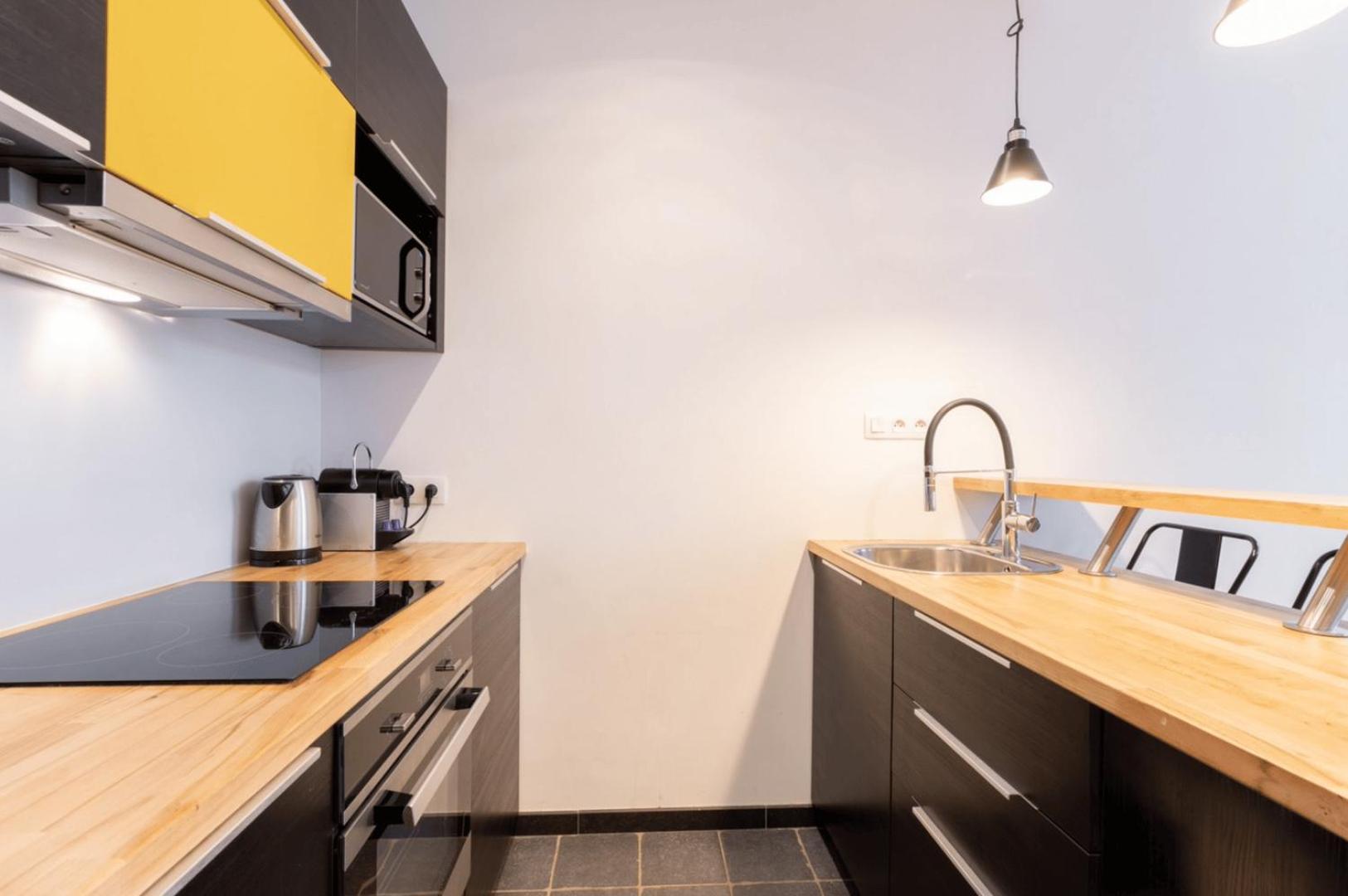 Grand' Place - Beautiful Apartment For 2 ليل المظهر الخارجي الصورة
